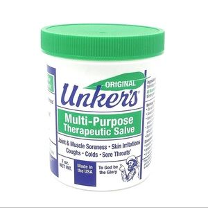 unker's rub multi purpose therapeutic salve 3.5 oz